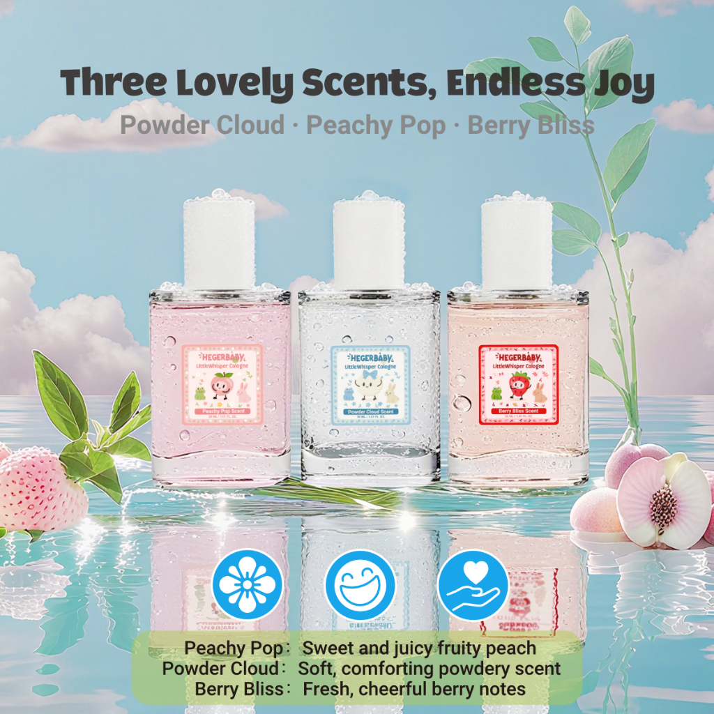 Hegerbaby LittleWhisper Cologne Baby Perfume - Long-Lasting Fragrance Gentle Safe for Kids 30ml