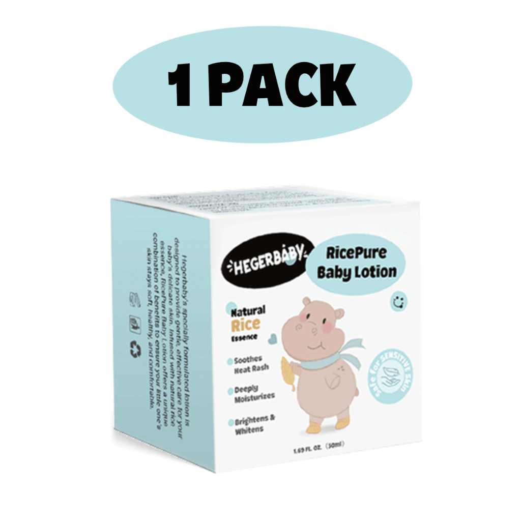 Hegerbaby Vaseline Lip Face Balm & Baby Lotion Set Moisturizing Soothing Gentle Skincare For Babies