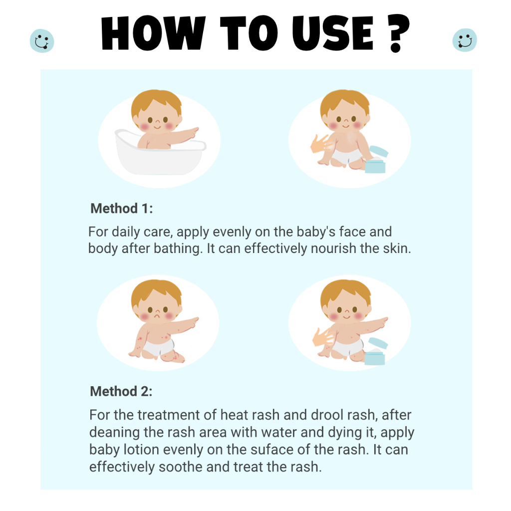 Hegerbaby RicePure Baby Lotion + Herbal Baby Bath Soak - Relieves Prickly Heat & Cold Symptoms