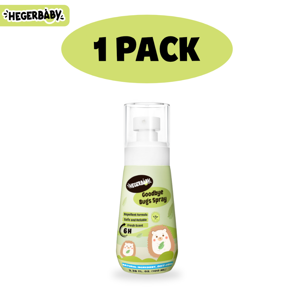 Hegerbaby Bugs Spray + Soothing Balm + Scar Gel | Mosquito Repellent, Itching Relief & Scar Care