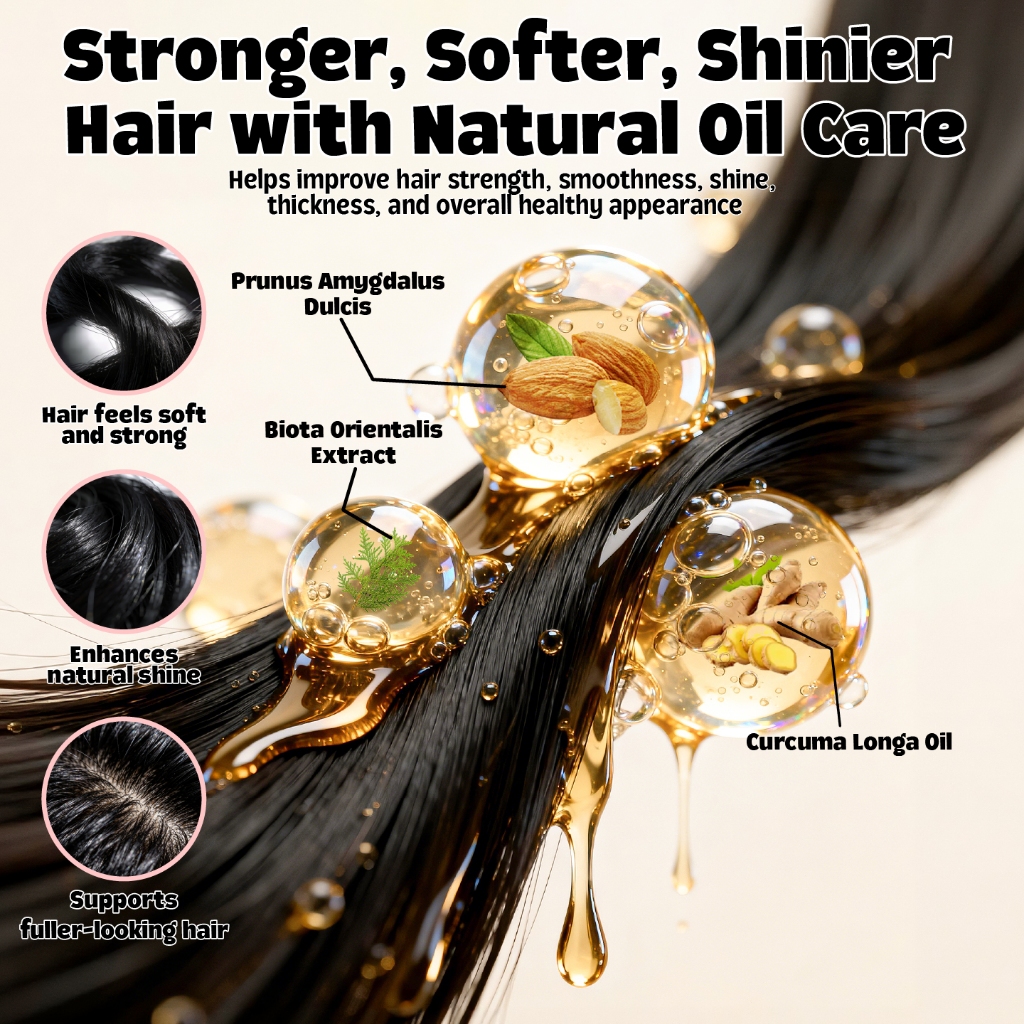 Hegerbaby Hair And Scalp Oil - Baby Oil Removes Cradle Cap Moisturizes Scalp Healthy Hair Growth