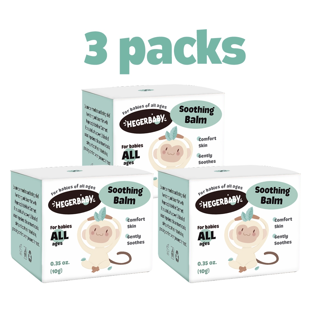 Hegerbaby Soothing Balm – Kids Infant Itch Relief Relieves Bug Bites, Repels Insects
