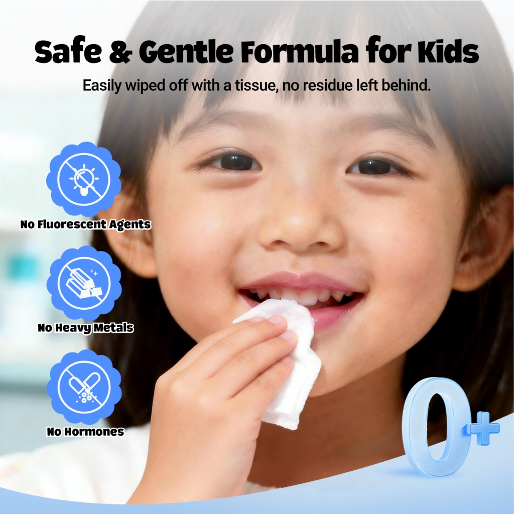 Hegerbaby BerryBlush Lip Gloss - Strawberry Peach Flavor Makeup Lipstick Gentle for Kids Girl Safe