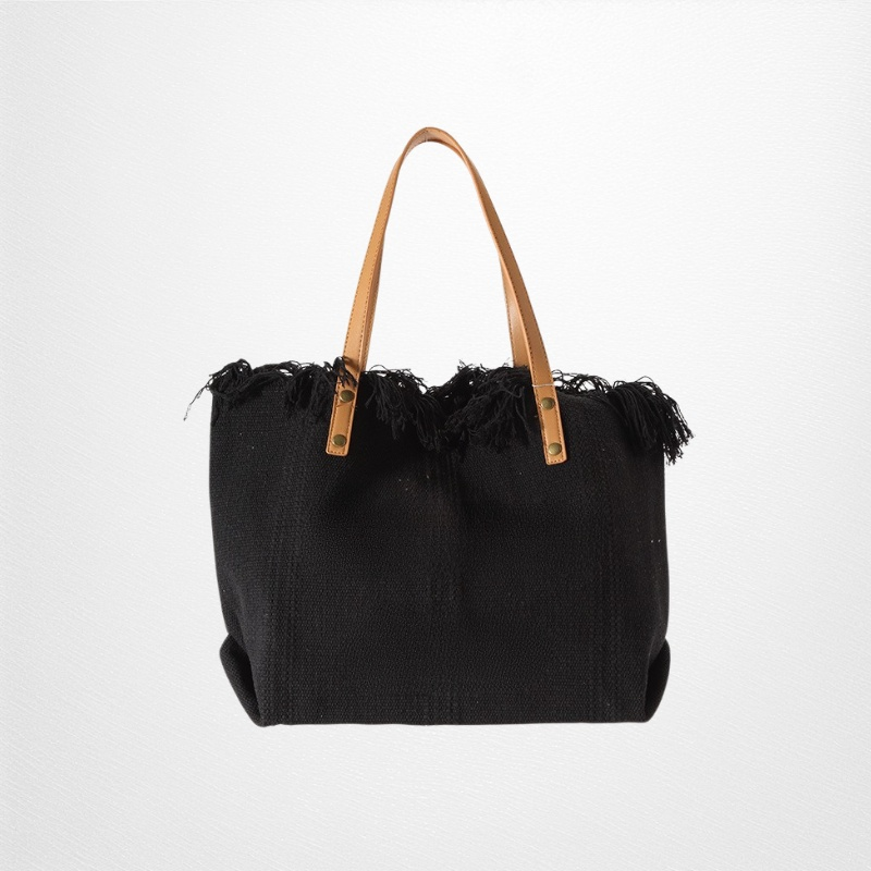 キャンバスハンドバッグ