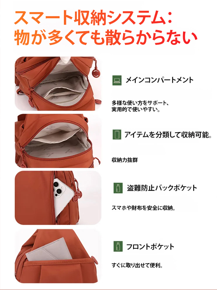 【大手百貨店閉店セール】累計10万個売れた3WAYリュック！撥水＆8ポケットで超機能的なのに、今だけ閉店特別価格！