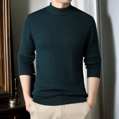 メンズタートルネックセーター