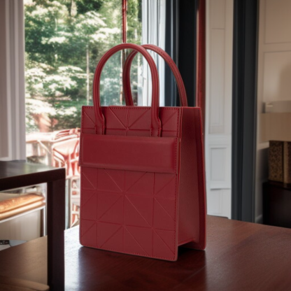 PUレディーススモールスクエアバッグ