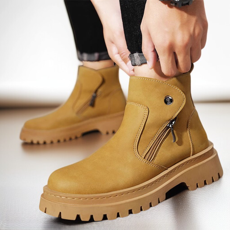 メンズハイカットイギリス風マーティンブーツ