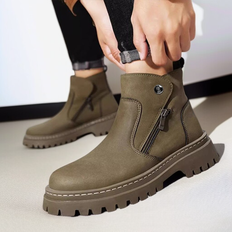 メンズハイカットイギリス風マーティンブーツ