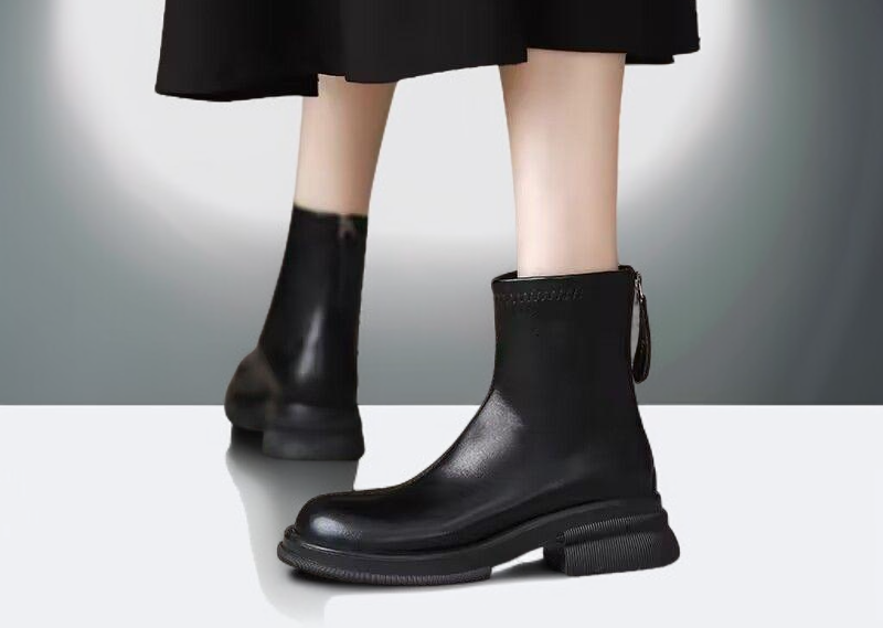 冬コーデにぴったりのアンクルブーツ