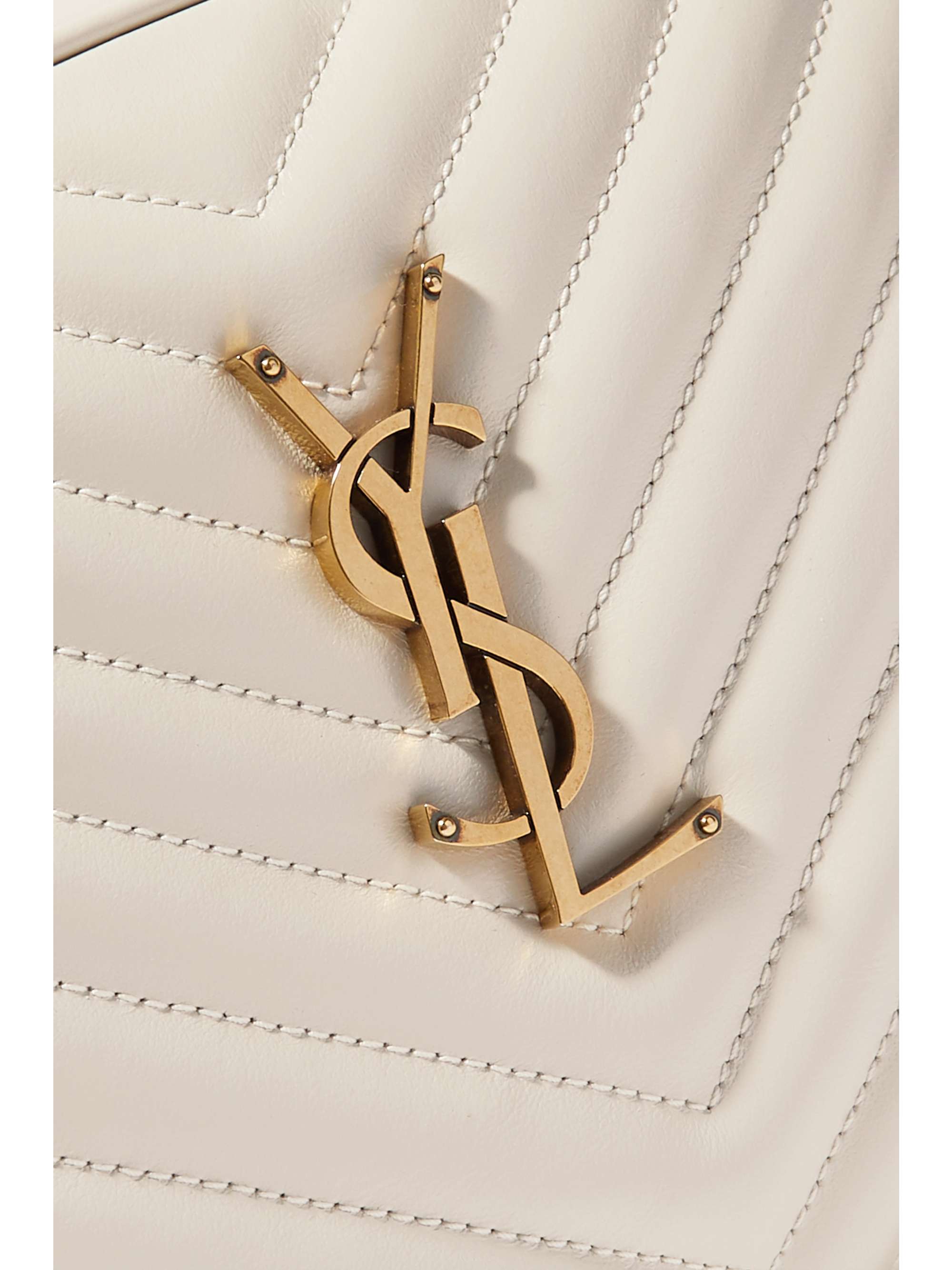 SAINT LAURENT Lou medium quilted leather shoulder bag