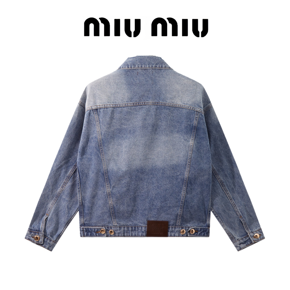 【Miumiu 公式旗艦店】ミュウミュウ  ジャケット パーカー  ご好評に付き再入荷！241216