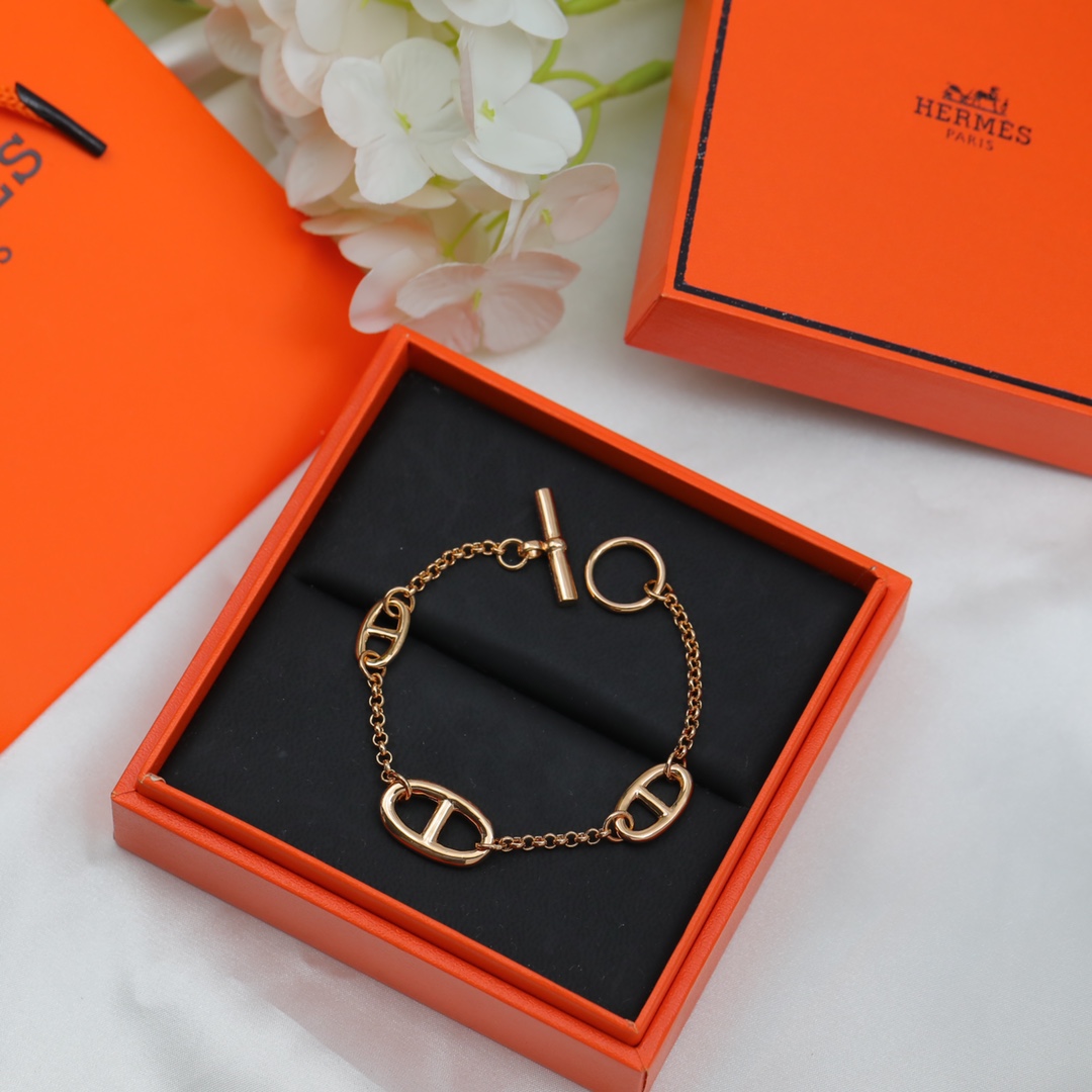 【HERMES 】ブレスレット、ファッションシンプルなスタイル