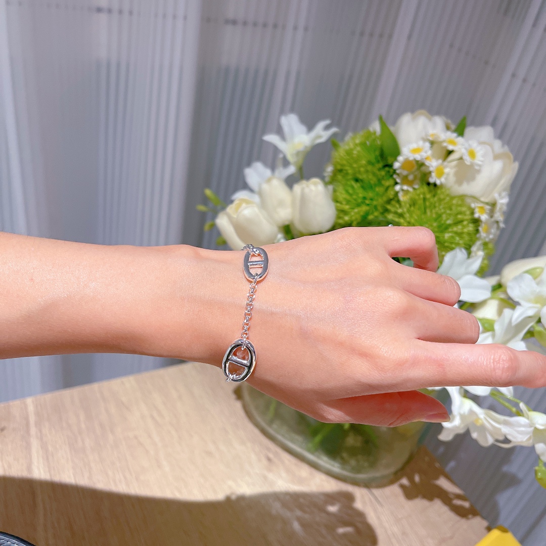 【HERMES 】ブレスレット、ファッションシンプルなスタイル
