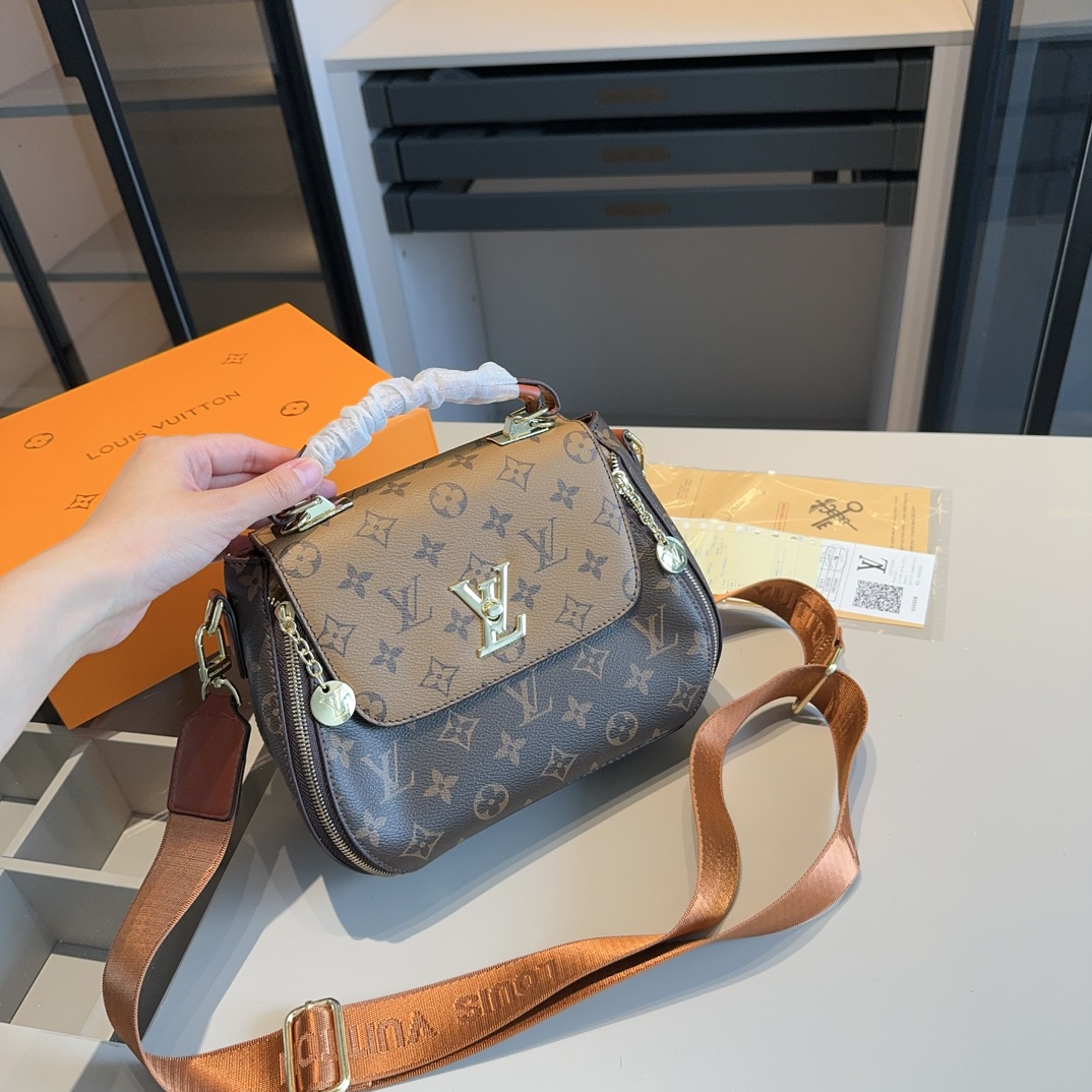 【LOUIS VUITTON 公式旗艦店】ルイヴィトン  ハンドバッグ 当日出荷 好評に付き再入荷！24*18*9CM  1240722