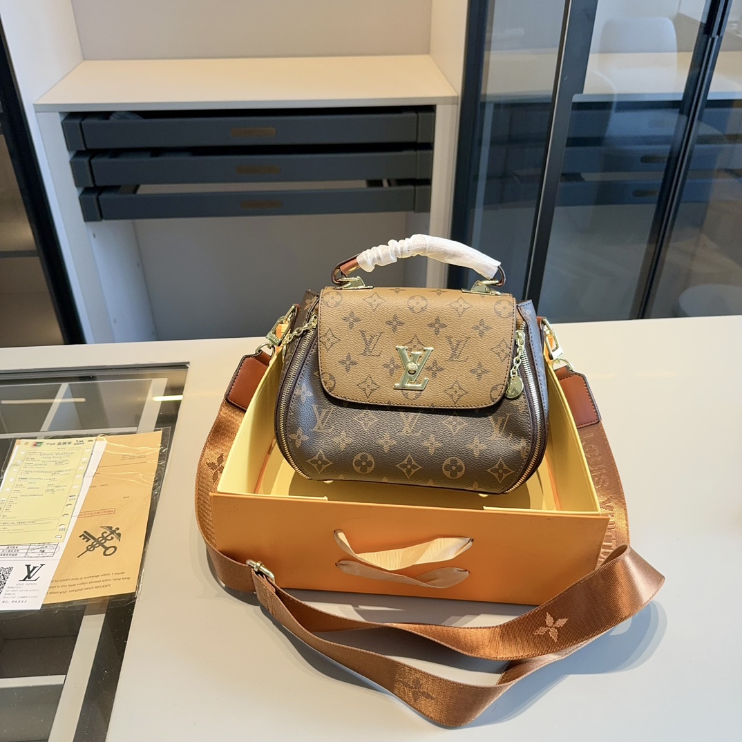 【LOUIS VUITTON 公式旗艦店】ルイヴィトン  ハンドバッグ 当日出荷 好評に付き再入荷！24*18*9CM  1240722