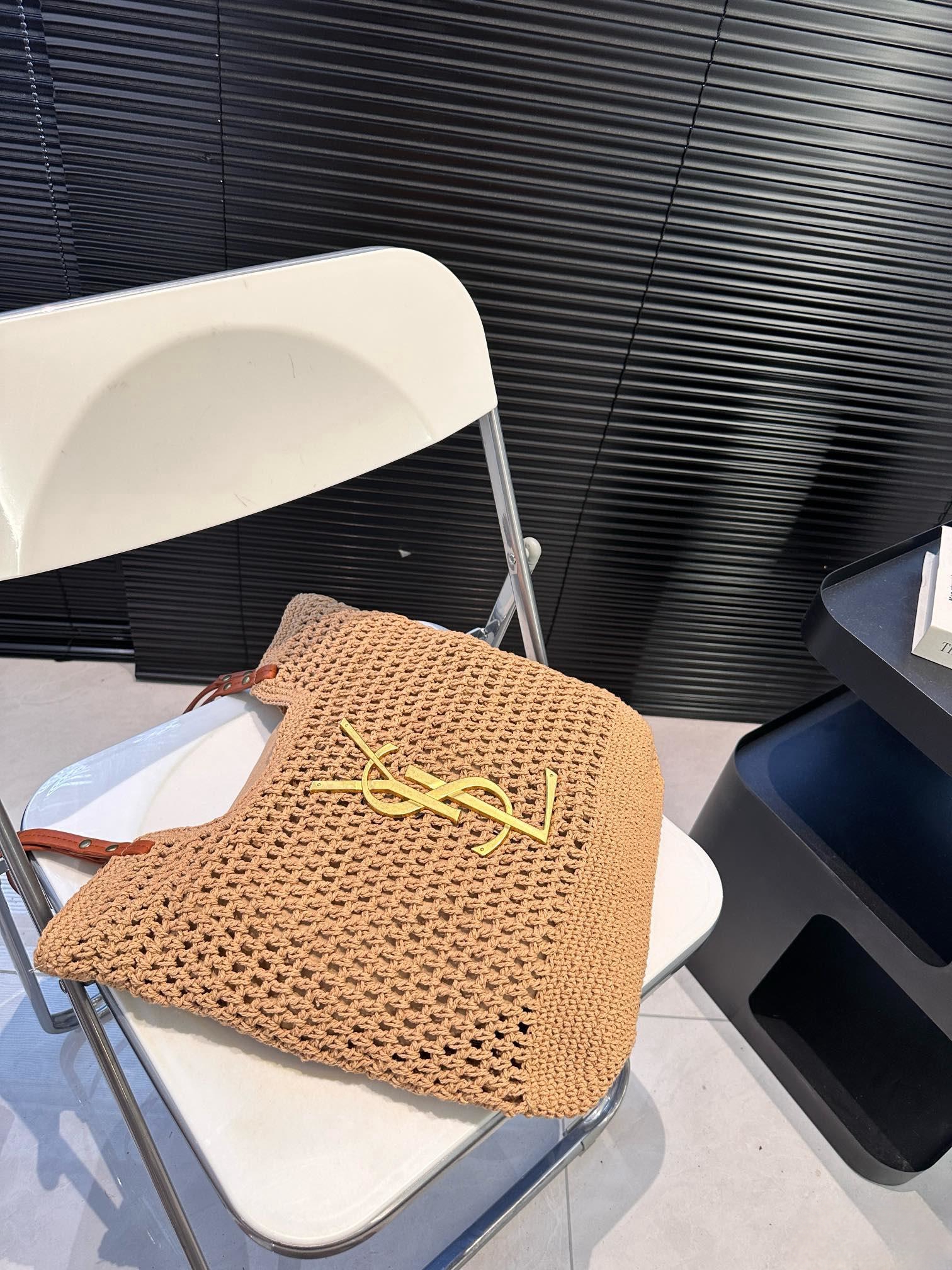 【YSL SAINT LAURENT 公式旗艦店】サンローラン   ハンドバッグ 当日出荷 好評に付き再入荷！38*32CM 240722 ショルダーバッグ