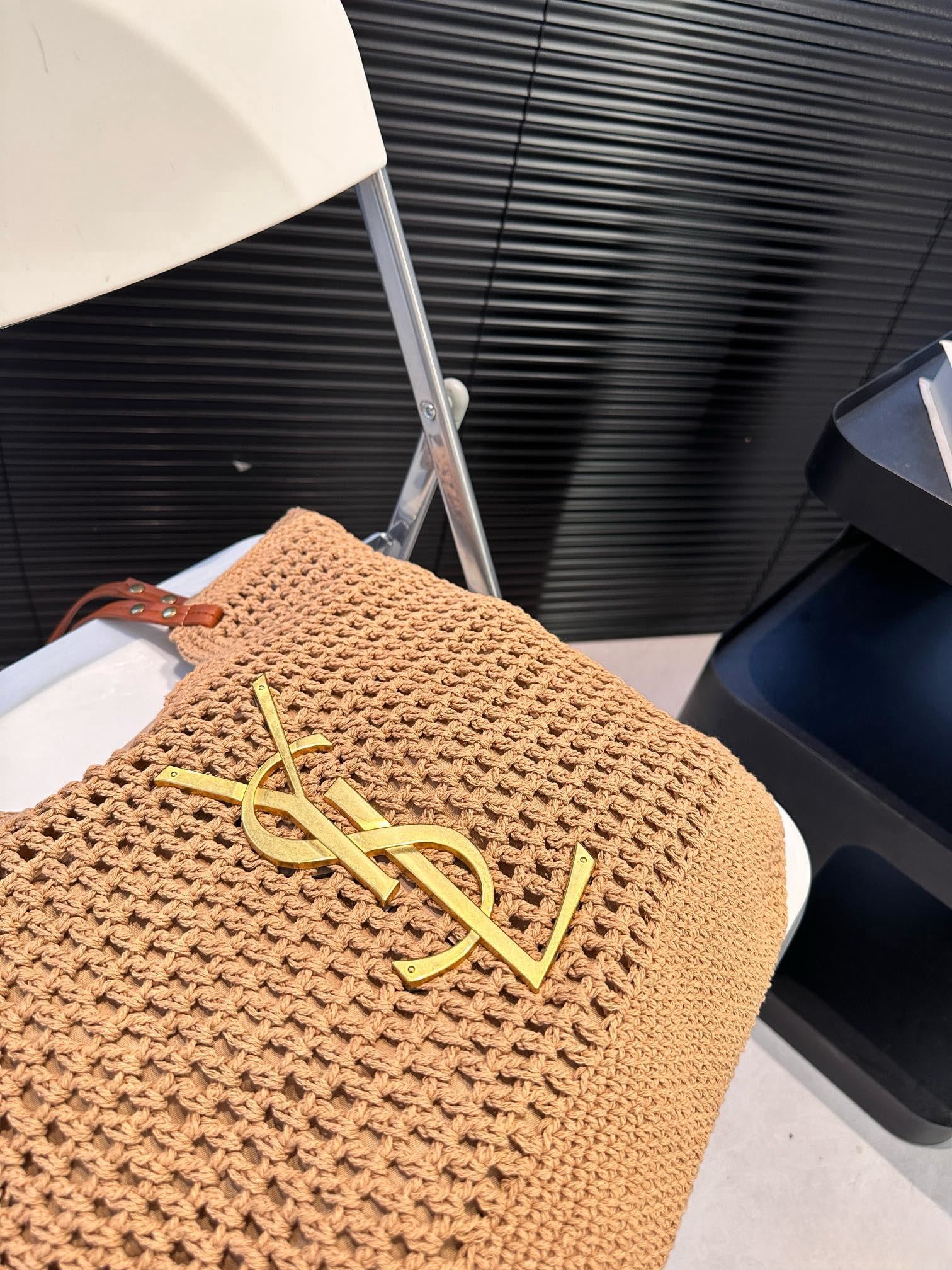 【YSL SAINT LAURENT 公式旗艦店】サンローラン   ハンドバッグ 当日出荷 好評に付き再入荷！38*32CM 240722 ショルダーバッグ