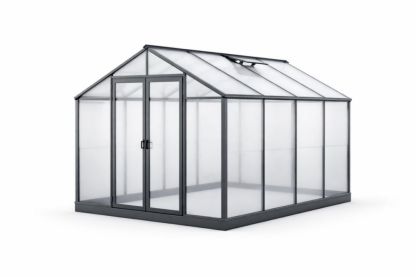 Greenhouse Aluminum Frame with Polycarbonate Panels 300x250x200cm