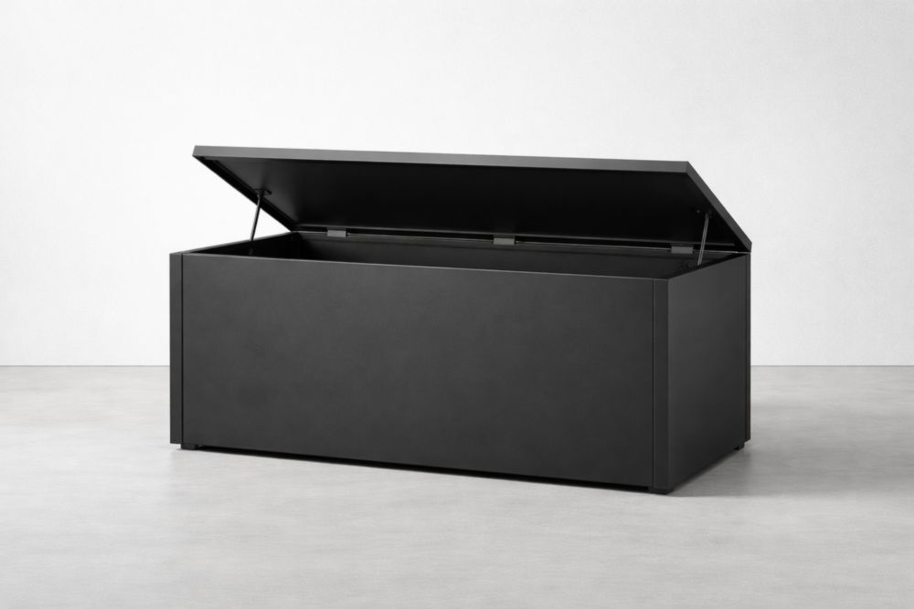 Steel Outdoor Storage Box 130cm x 60cm x 60cm
