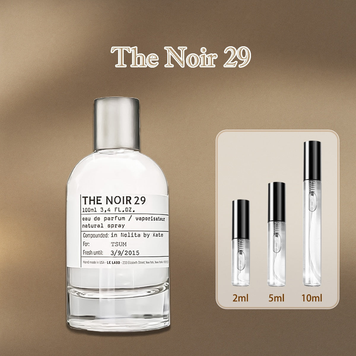 【ของแท้✓จัดส่งรวดเร็ว】Another 13 EDP & Santal 33 & The Noir 29 2ml / 5ml / 10ml น้ําหอม unisex น้ำหอมยอดนิยม น้ำหอมพกพา กลิ่นติดทนนาน