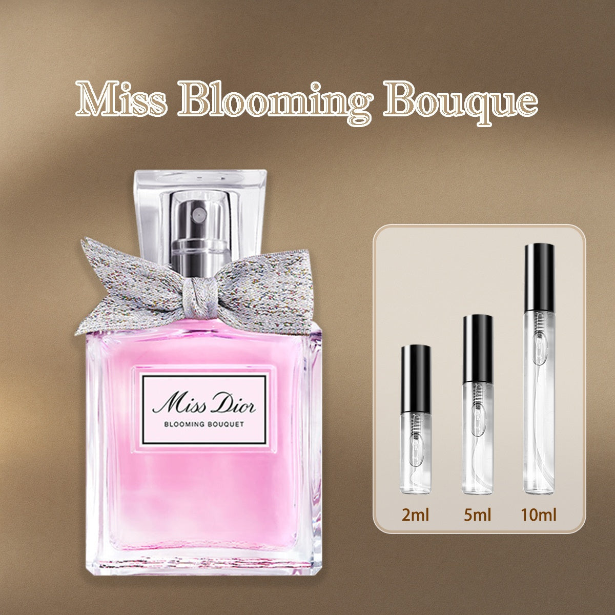 【ของแท้✓จัดส่งรวดเร็ว】Sauvage EDT & Blooming Bouquet EDT & J'adore 2ml/5ml/10ml น้ำหอมพกพา น้ําหอมชาย น้ำหอมผู้หญิง กลิ่นติดทนนาน