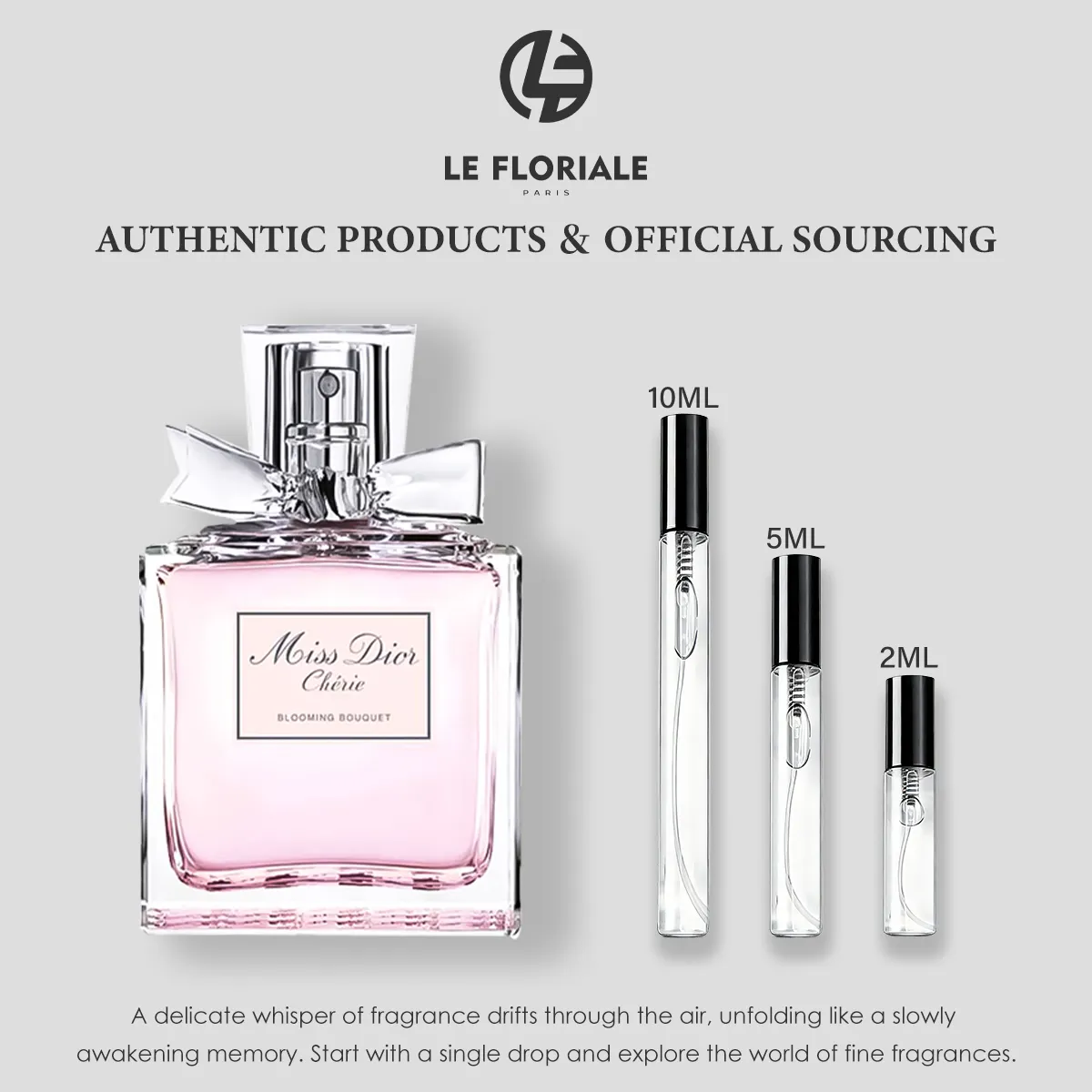 COD Dior Sauvage EDT & Blooming Bouquet EDT & J'adore 2ml/5ml/10ml Men's and women's perfume