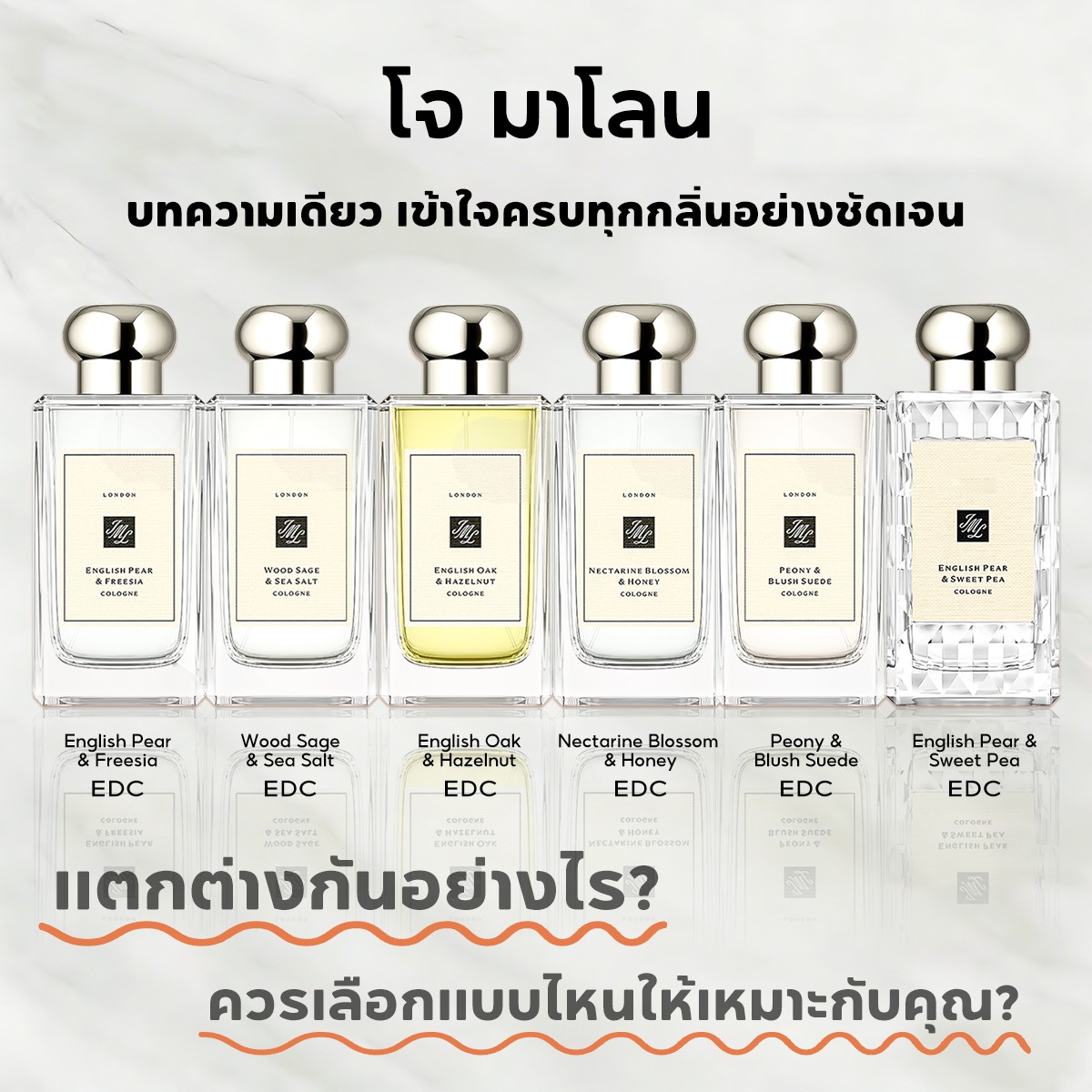 【ของแท้✓จัดส่งรวดเร็ว】English Pear & Freesia | Wood Sage & Sea Salt EDC 2ml/5ml/10ml unisex  น้ําหอมผู้หญิง  น้ําหอม น้ำหอมขายดี น้ำหอมพกพา  กลิ่นหอม
