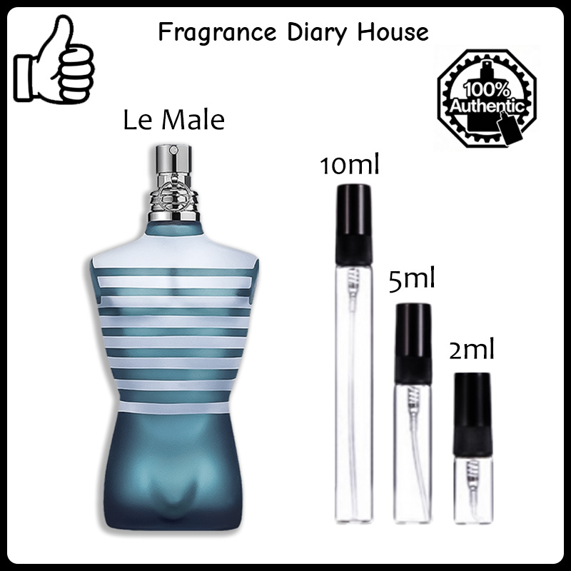 【ของแท้✓จัดส่งรวดเร็ว】Scandal EDP & Le Male Le Parfum & Le Beau 2ml/5ml/10ml น้ําหอมชาย ติดทนนาน unisex