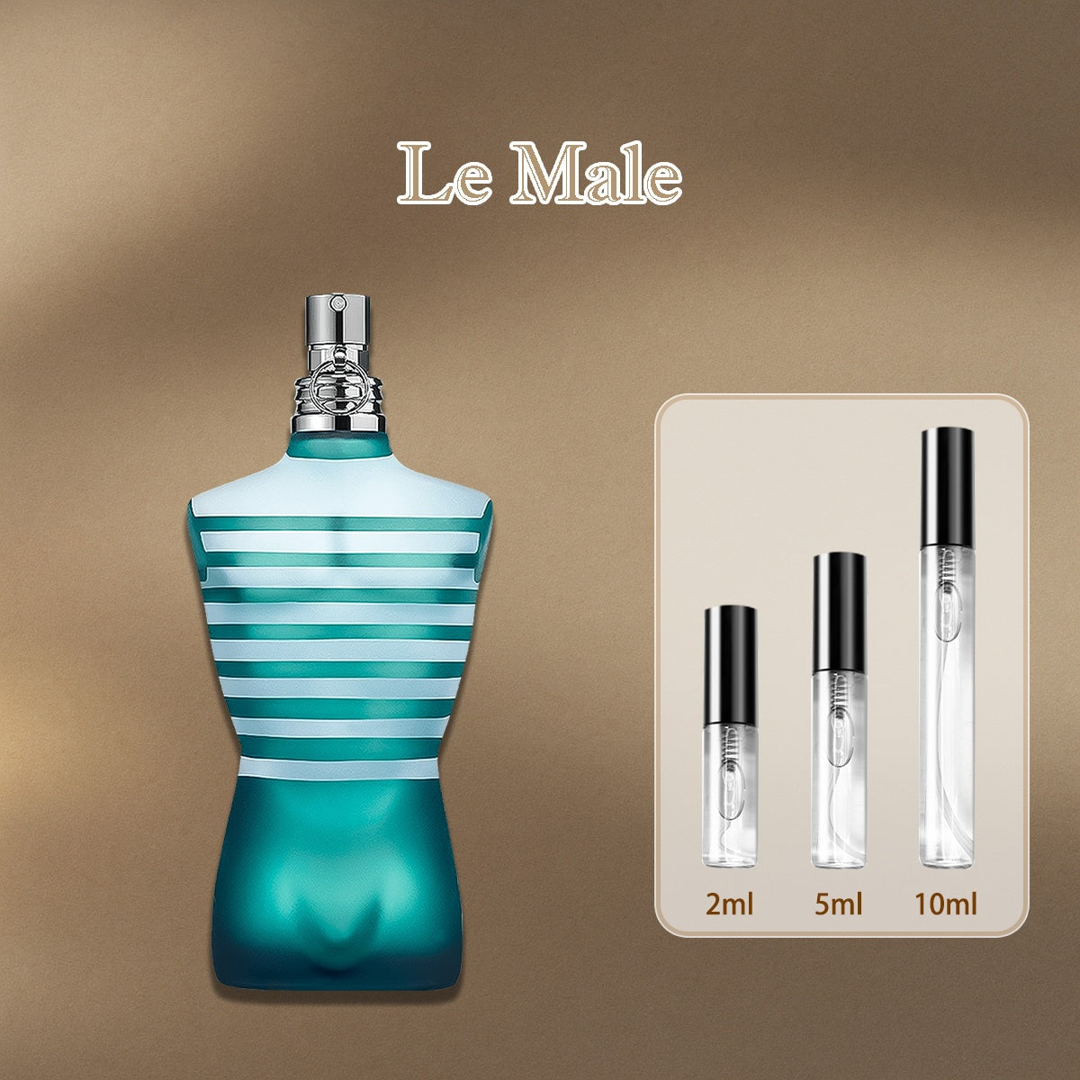 【ของแท้✓จัดส่งรวดเร็ว】Le Male Le Parfum & Le Beau EDT 2ml/5ml/10ml น้ําหอมชาย กลิ่นติดทนนาน น้ำหอมพกพา น้ําหอมเสน่ห์ น้ำหอมขายดี