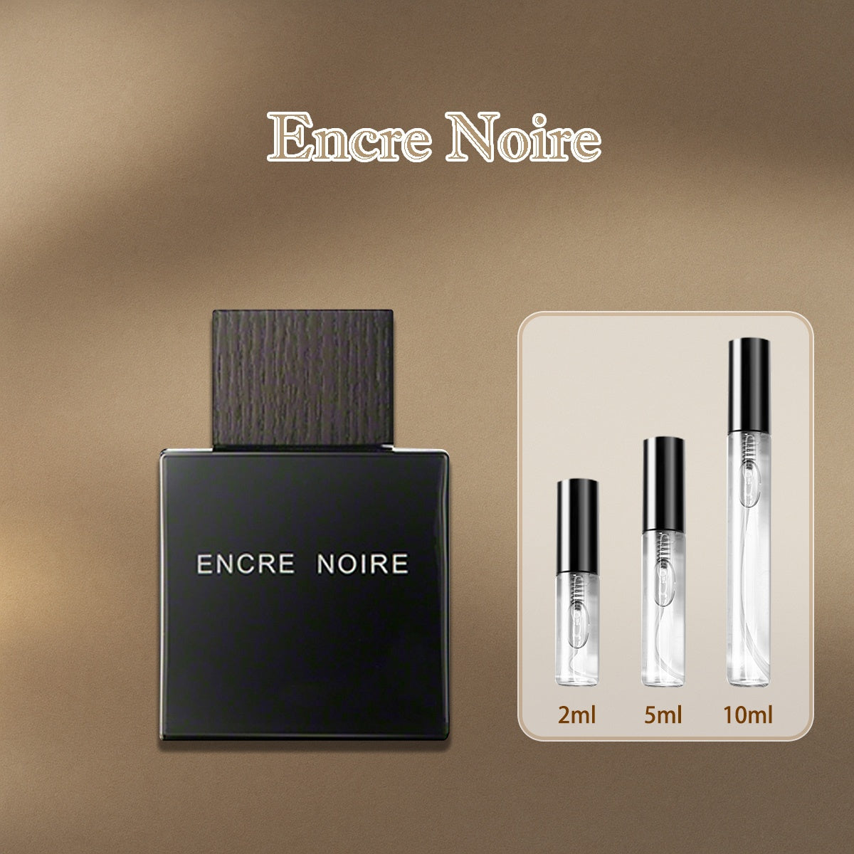 【ของแท้✓ติดทนนาน】Encre Noire EDT 2ml / 5ml / 10ml น้ําหอมชาย น้ำหอมพกพา ตัวอย่างน้ำหอมแบรนด์ น้ําหอมเสน่ห์