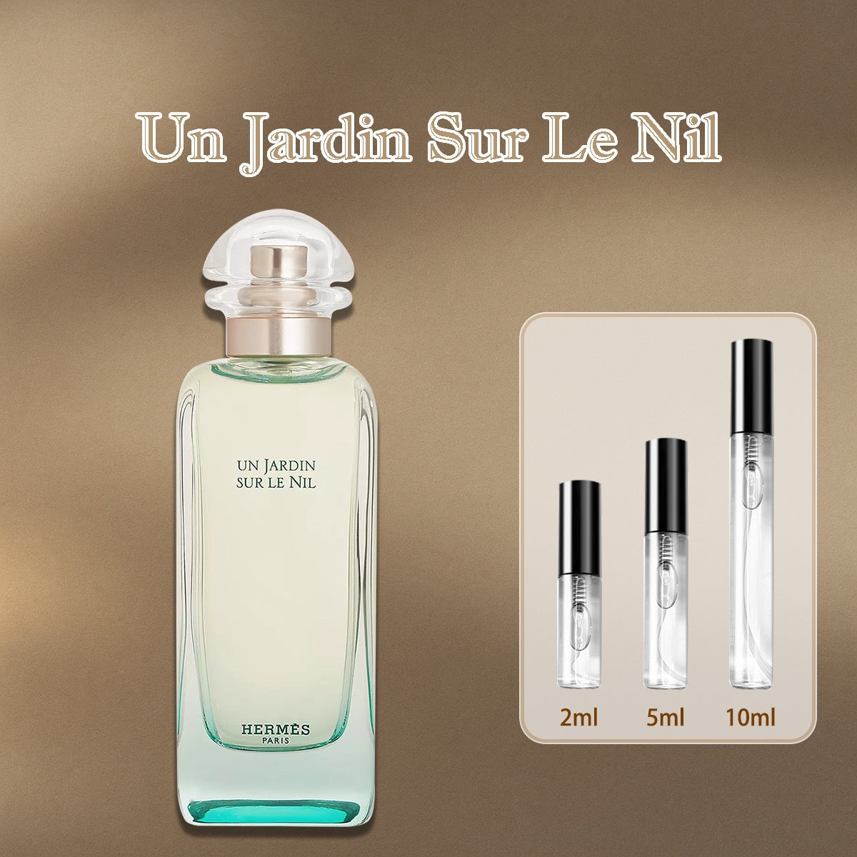 【ของแท้✓จัดส่งรวดเร็ว】Un Jardin Sur Le Nil & H24 EDT/Terre d'Hermes EDT 2ml/5ml/10ml น้ําหอมชาย น้ำหอมขายดี  น้ําหอม unisex กลิ่นติดทนนาน น้ำหอมพกพา