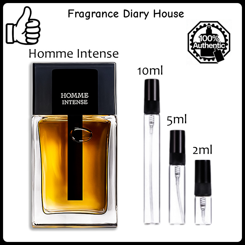 COD Dior Sauvage &Sauvage Elixir &  Homme Intense &  Sauvage Parfum 2ml/5ml/10ml Men's Fragrance