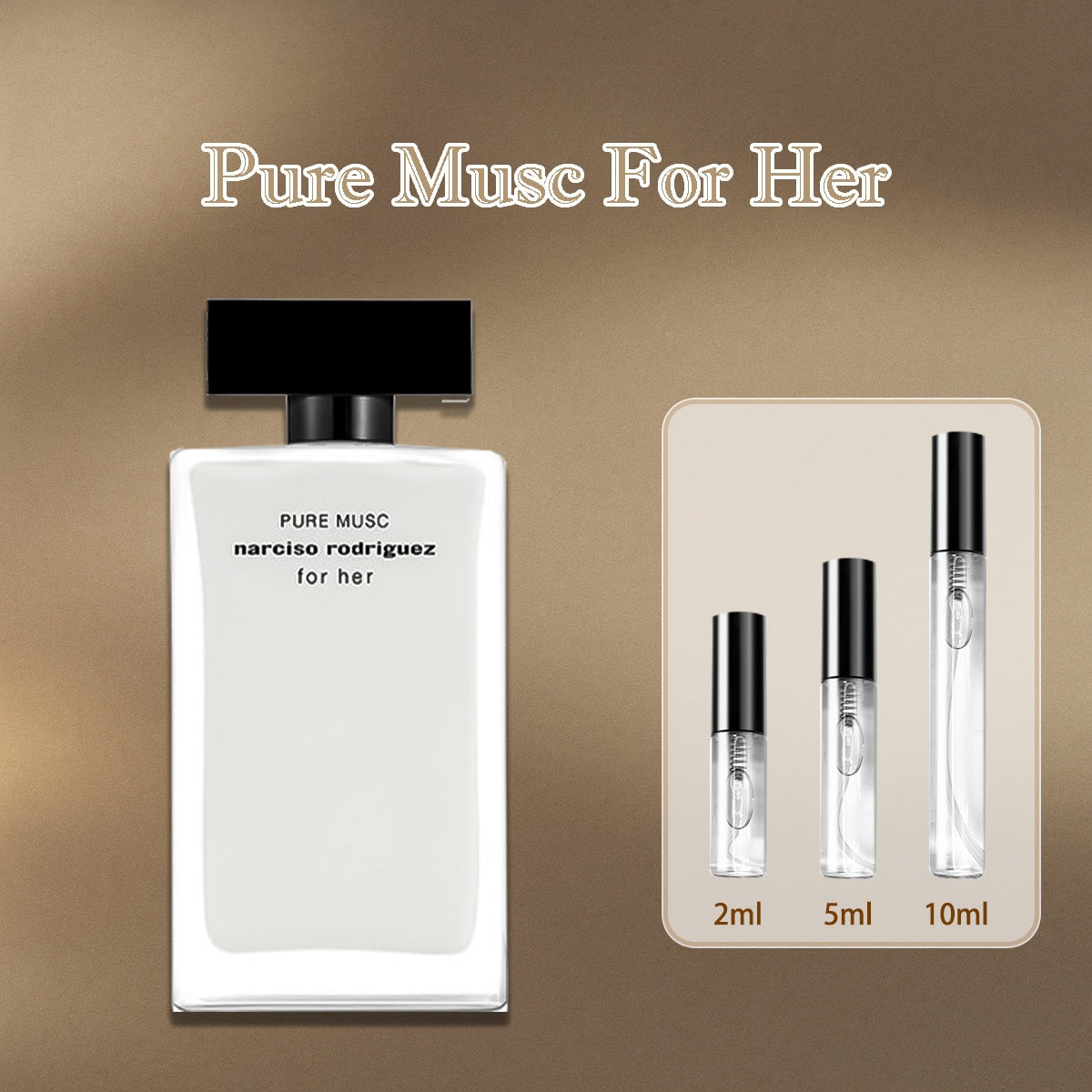 【ของแท้✓จัดส่งรวดเร็ว】for Her EDP & Fleur Musc for Her 2ml/5ml/10ml น้ําหอมผู้หญิง สินค้าขายดี ขนาดทดลอง น้ำหอมพกพา ติดทนนาน