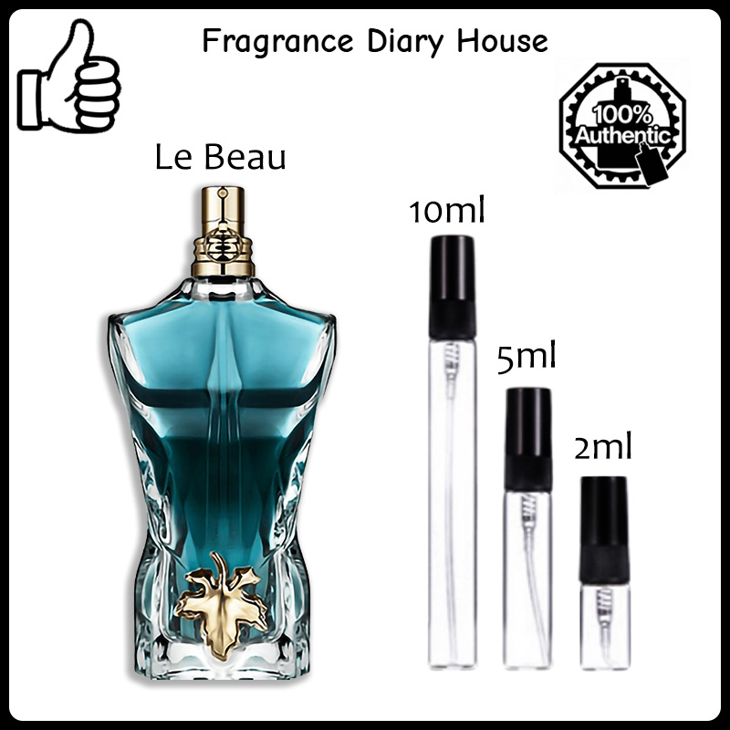 【ของแท้✓จัดส่งรวดเร็ว】Scandal EDP & Le Male Le Parfum & Le Beau 2ml/5ml/10ml น้ําหอมชาย ติดทนนาน unisex