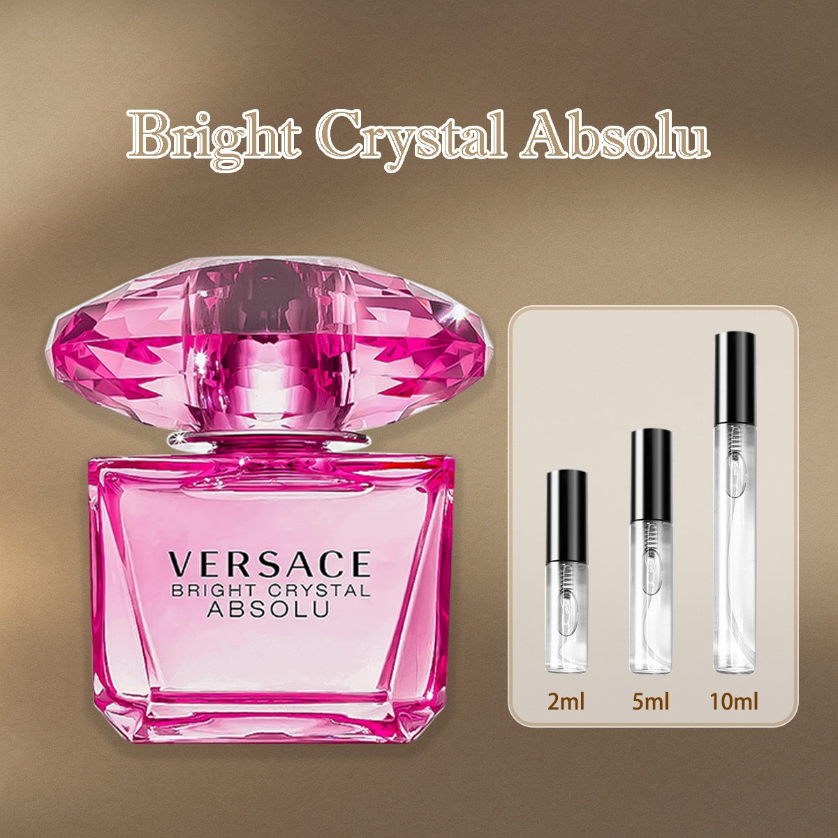 【ของแท้✓จัดส่งรวดเร็ว】 Bright Crystal EDP & Eros for men 2ml/5ml/10ml น้ำหอมพกพา น้ำหอมผู้หญิง น้ําหอมชาย decant perfume น้ำหอมขายดี