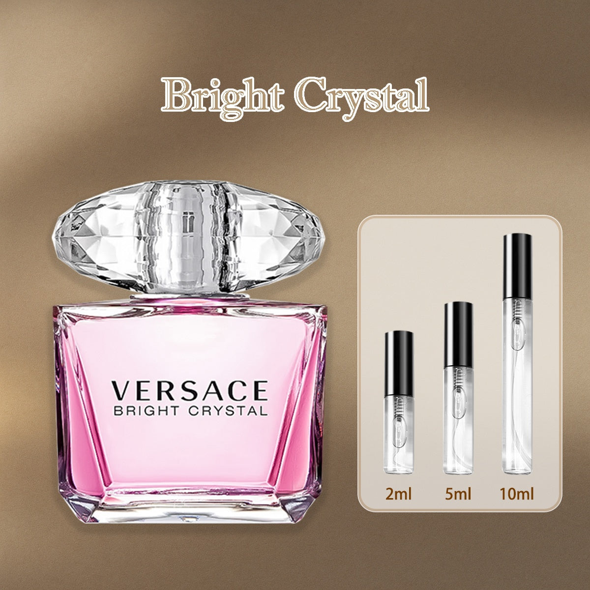 【ของแท้✓จัดส่งรวดเร็ว】 Bright Crystal EDP & Eros for men 2ml/5ml/10ml