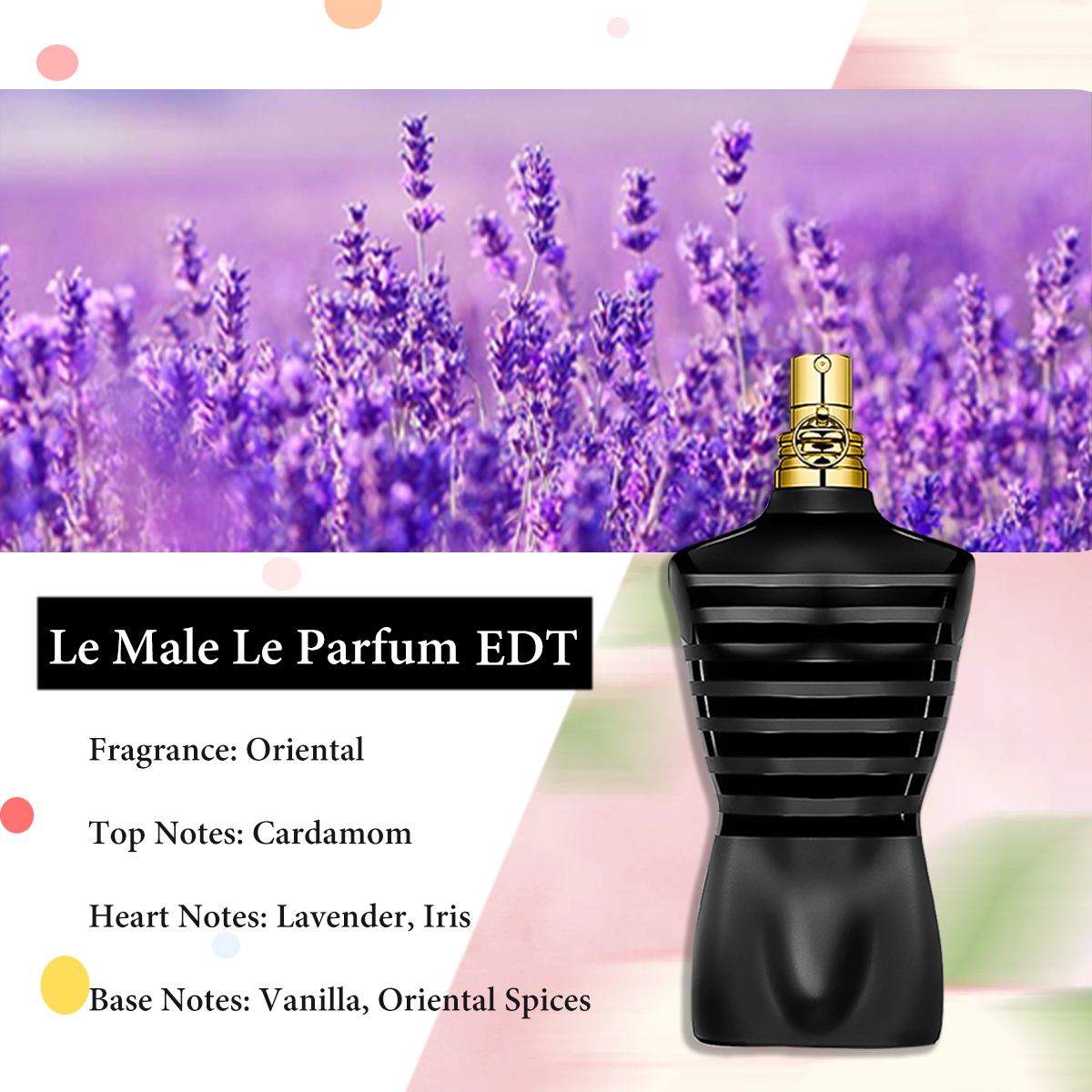 COD Jean Paul Gaultier Le Male Le Parfum 2ml/5ml/10ml น้ำหอมผู้ชาย กลิ่นวานิลลา หรู ติดทน