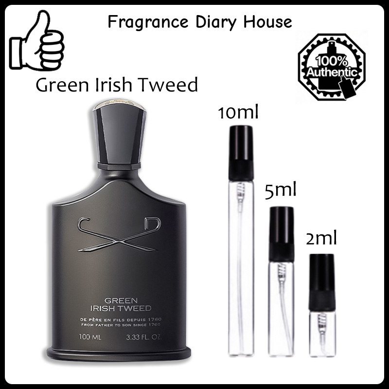 【ของแท้✓จัดส่งรวดเร็ว】Aventus/Silver Mountain Water/Green Irish Tweed EDP น้ําหอมชาย น้ําหอม unisex กลิ่นติดทนนาน น้ำหอมขายดี น้ำหอมพกพา น้ําหอมชาย