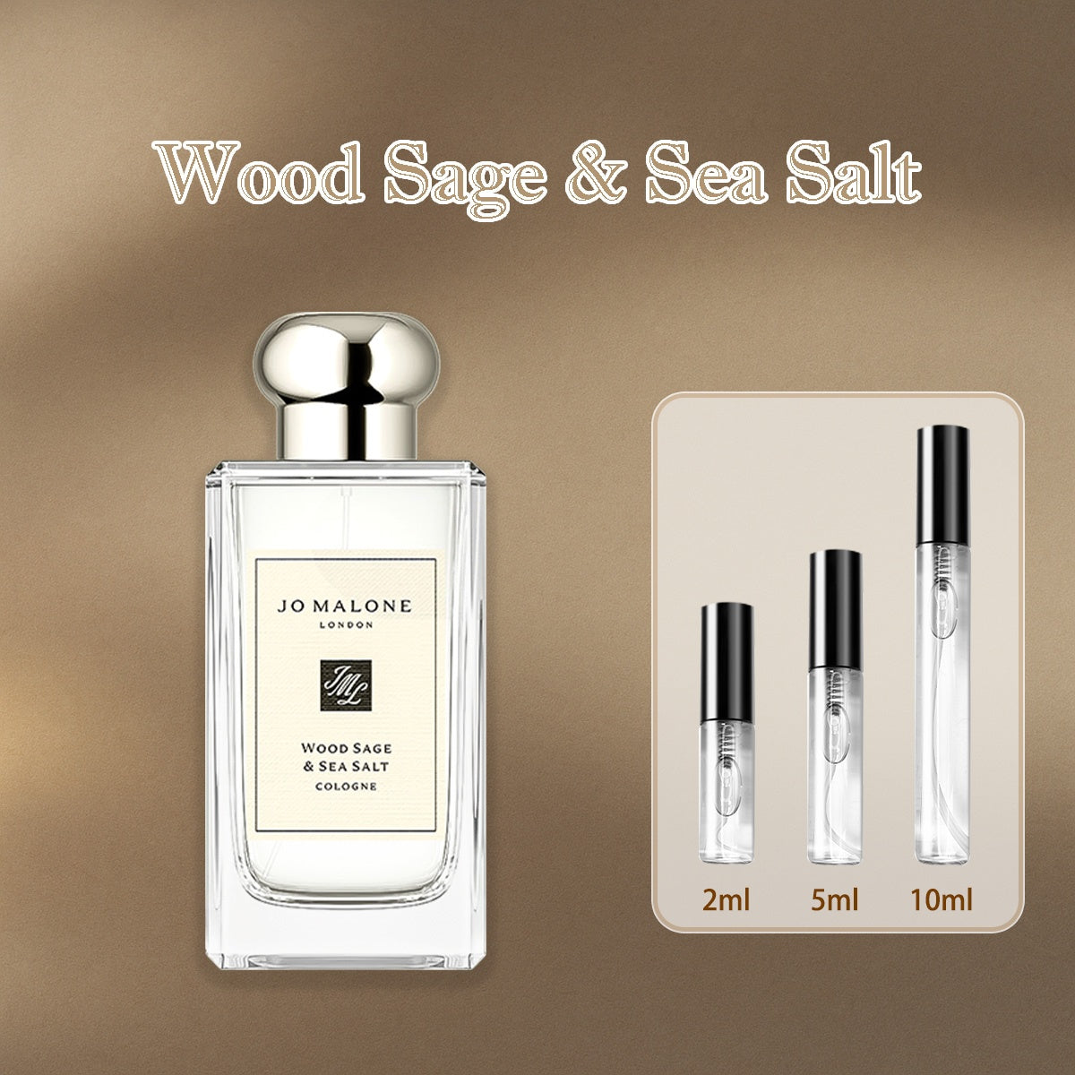 【ของแท้✓ติดทนนาน】Wood Sage & Sea Salt EDC 2ml / 5ml / 10ml น้ําหอม unisex น้ำหอมพกพา น้ําหอมมินิ น้ำหอมพกพา น้ําหอมทดลอง 
