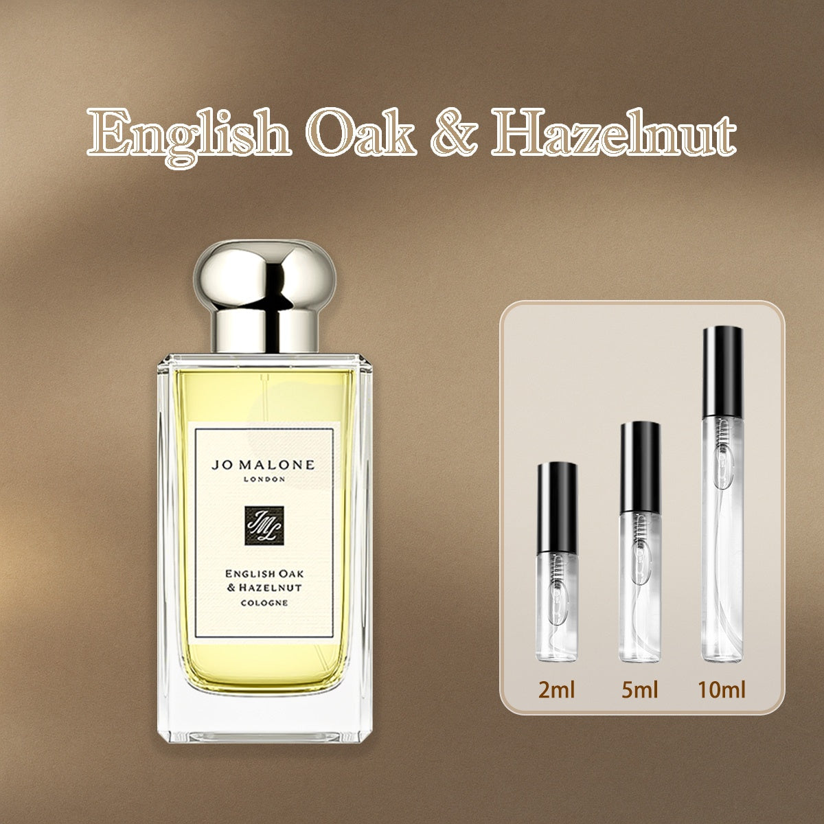 【ของแท้✓ติดทนนาน】English Oak & Hazelnut EDC 2ml / 5ml / 10ml น้ําหอม unisex น้ำหอมพกพา  น้ำหอมแท้แบ่งขาย น้ำหอมมินิ