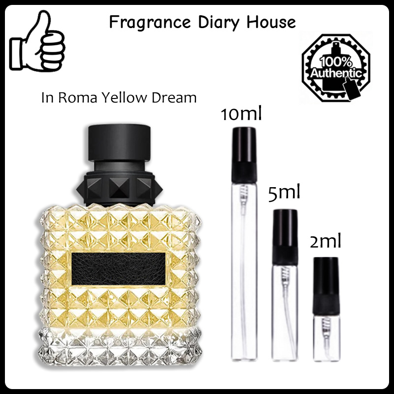 【ของแท้✓จัดส่งรวดเร็ว】 Born In Roma Intense EDP /Donna Born In Roma Coral Fantasy 2ml/5ml/10ml น้ำหอมขายดี  น้ําหอมผู้หญิง กลิ่นติดทนนาน น้ำหอมพกพา 