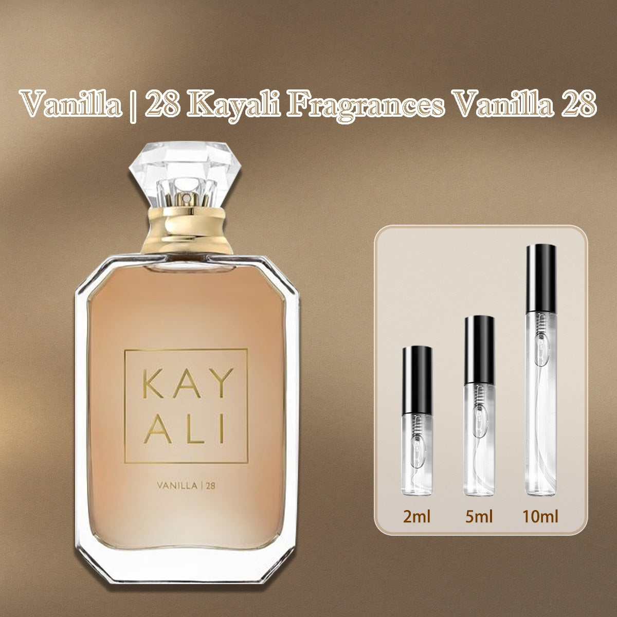 【ของแท้✓จัดส่งรวดเร็ว】 Vanilla 28 EDT 2ml / 5ml / 10ml น้ําหอม unisex น้ำหอมขายดี น้ำหอมพกพา ขนาดทดลอง