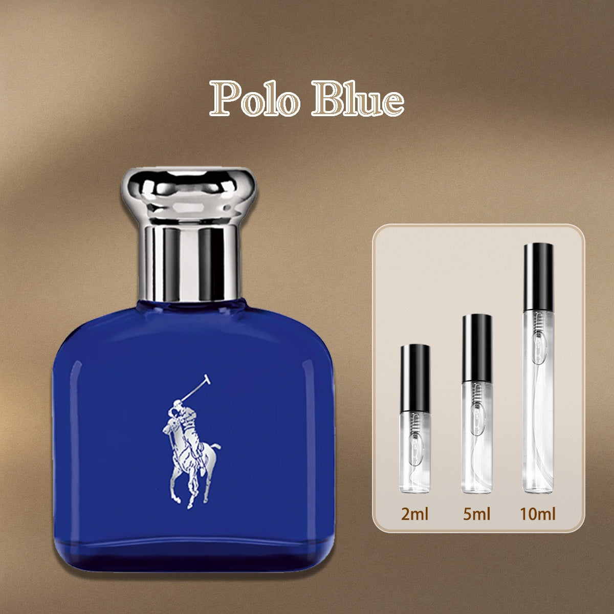 【ของแท้✓ติดทนนาน】Polo Blue EDT 2ml / 5ml / 10ml น้ําหอมชาย น้ำหอมพกพา ตัวอย่างน้ำหอมแบรนด์ น้ําหอมเสน่ห์