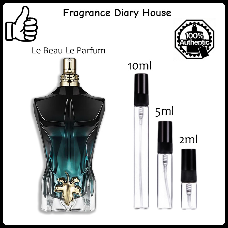 【ของแท้✓จัดส่งรวดเร็ว】Scandal EDP & Le Male Le Parfum & Le Beau 2ml/5ml/10ml น้ําหอมชาย ติดทนนาน unisex