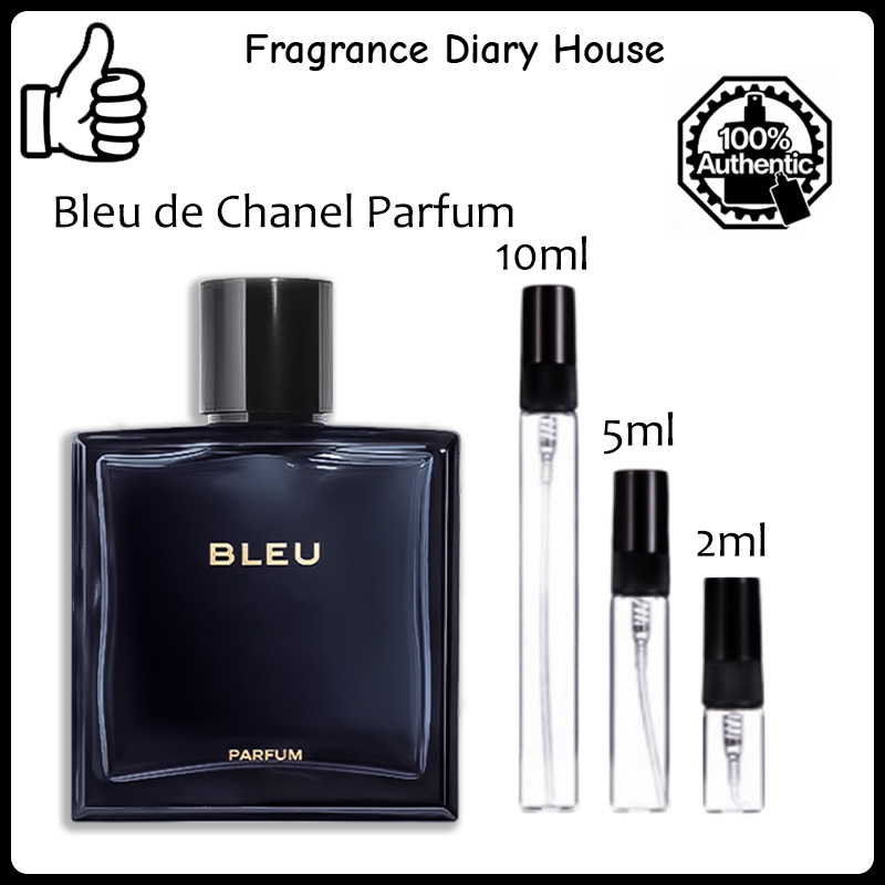 COD Chanel Bleu de Chanel Parfum 2ml / 5ml / 10ml men's perfume