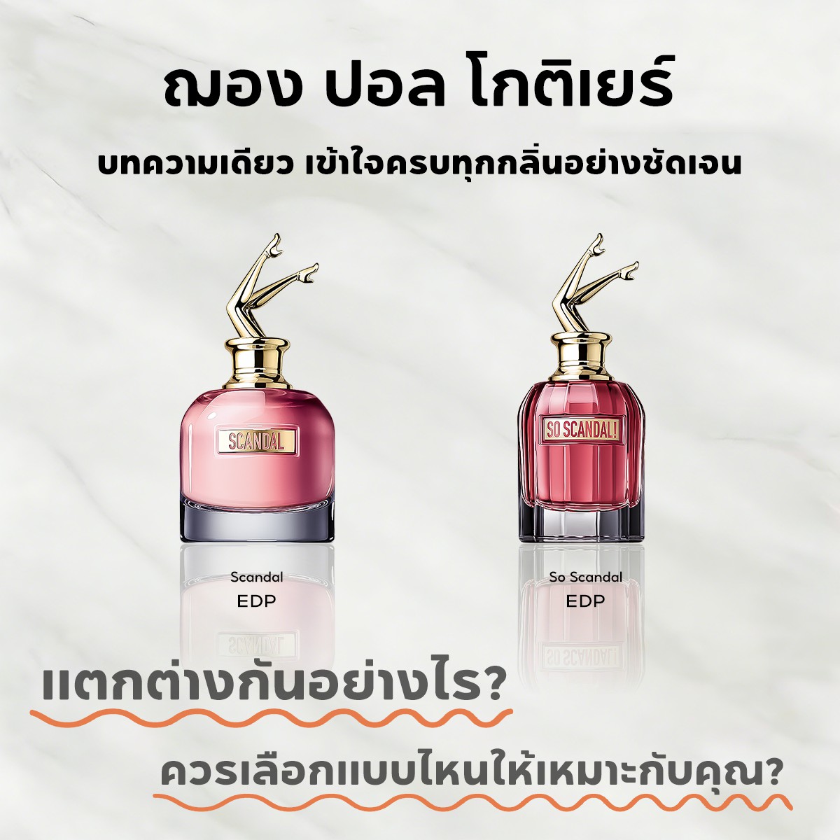 【ของแท้✓จัดส่งรวดเร็ว】Scandal EDP & So Scandal EDP 2ml/5ml/10ml น้ำหอมผู้หญิง กลิ่นติดทนนาน น้ำหอมพกพา พร้อมส่ง