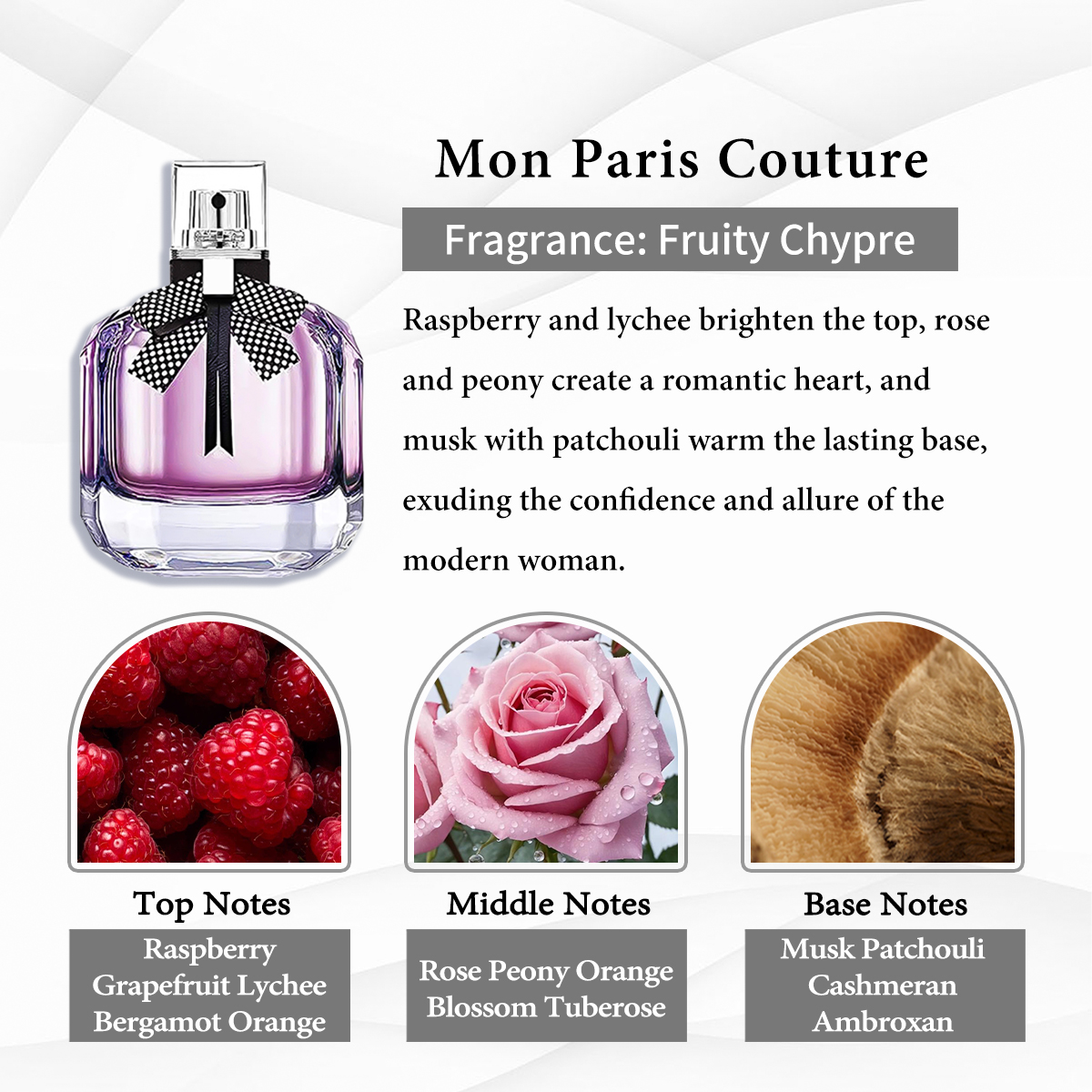  YSL Yves Saint Laurent Mon Paris Couture EDP COD