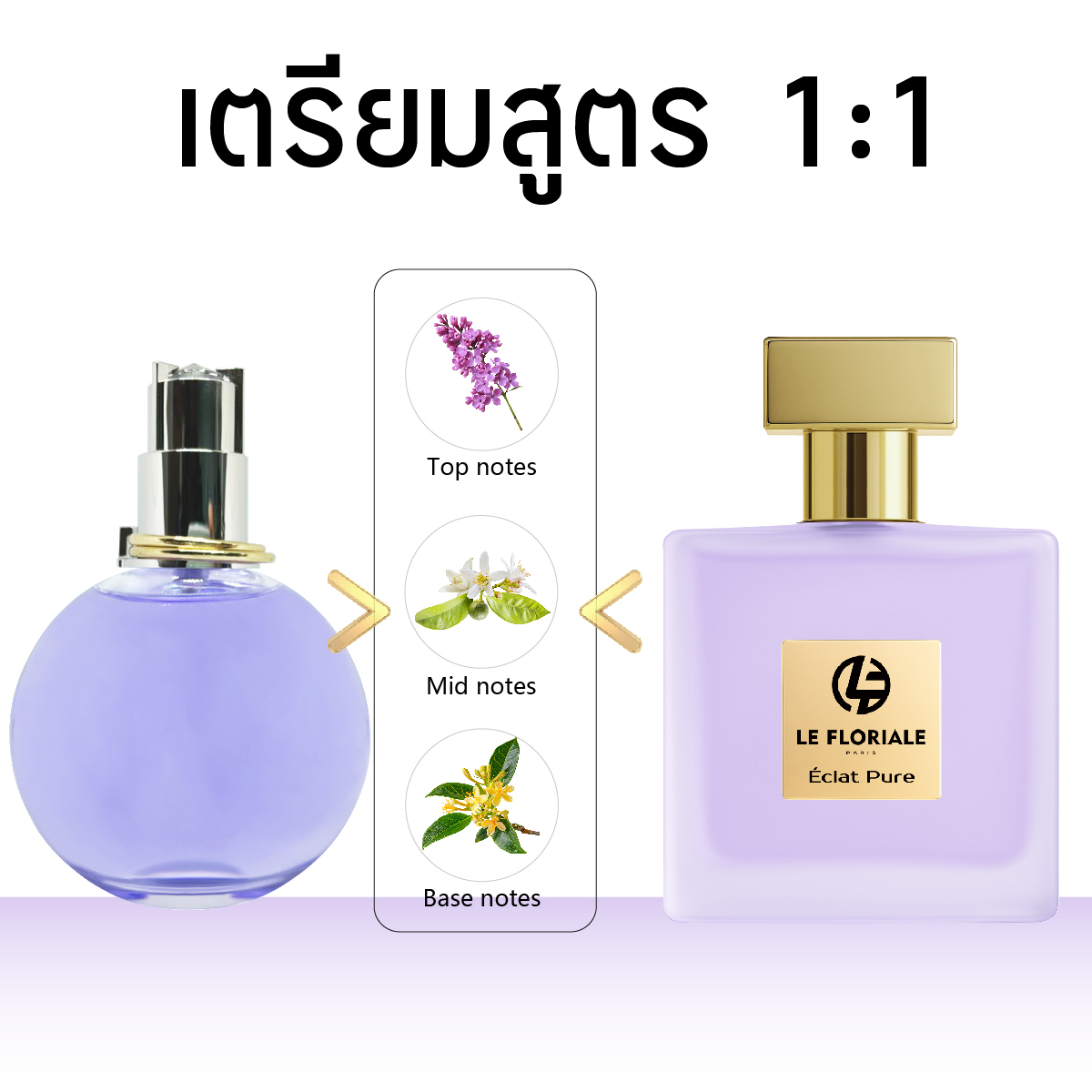 LE FLORIALE แท้ สูตร Libre/Eclat d’Arpège/ English Pear /Gorgeous Gardenia/1:1 น้ำหอมผู้หญิง-ผู้ชาย กลิ่นหอมยาวนาน