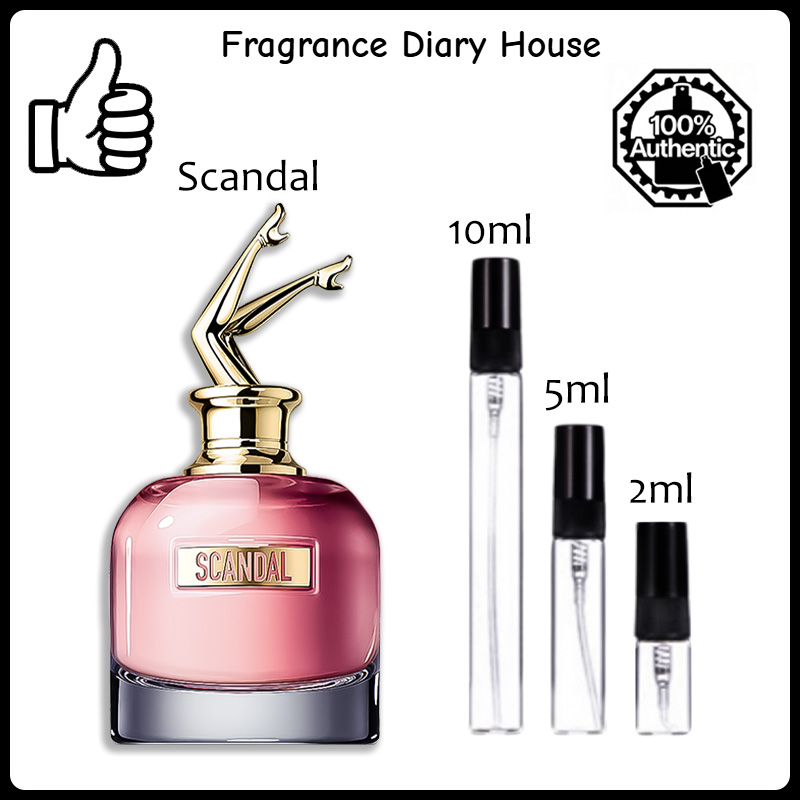 【ของแท้✓จัดส่งรวดเร็ว】Scandal EDP & Le Male Le Parfum & Le Beau 2ml/5ml/10ml น้ําหอมชาย ติดทนนาน unisex